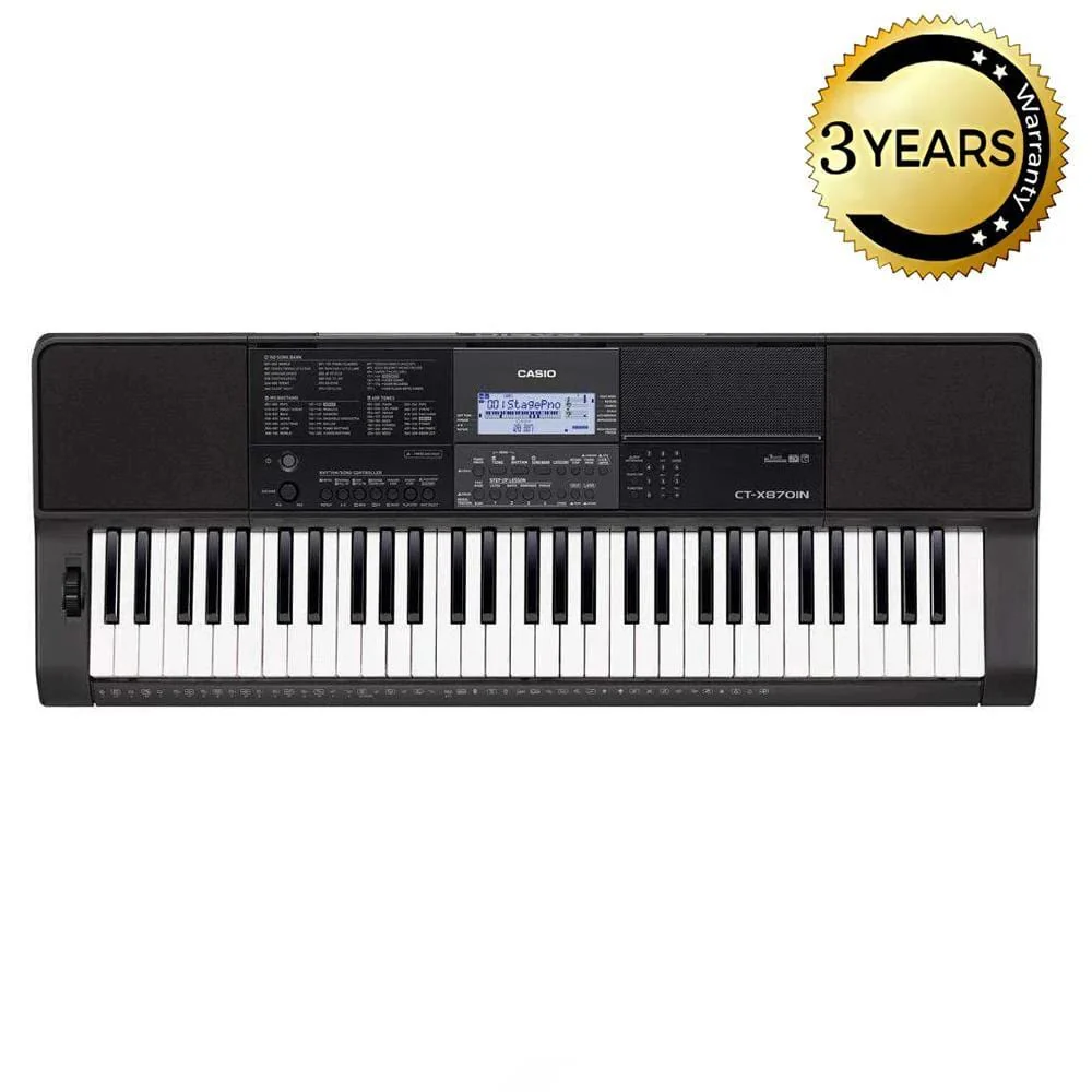 CAS-CTX870IN Portable Keyboard With Adapter - Image 11