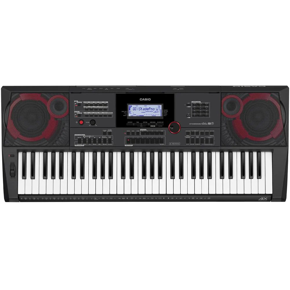 Casio CT-X9000IN 61-Key Portable Keyboard With Power Adapter, Dust Cover, Stand, Online Lessons & Ebook - Image 3