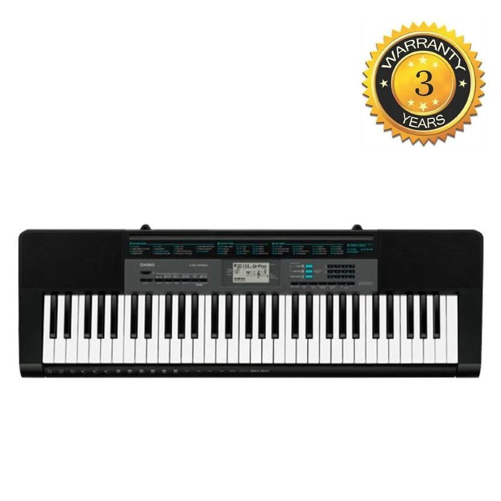 Casio CTK 2550 61 Key Standard Portable Keyboard With Adapter With Power Adapter, Gigbag, Cloth & Ebook - Image 2