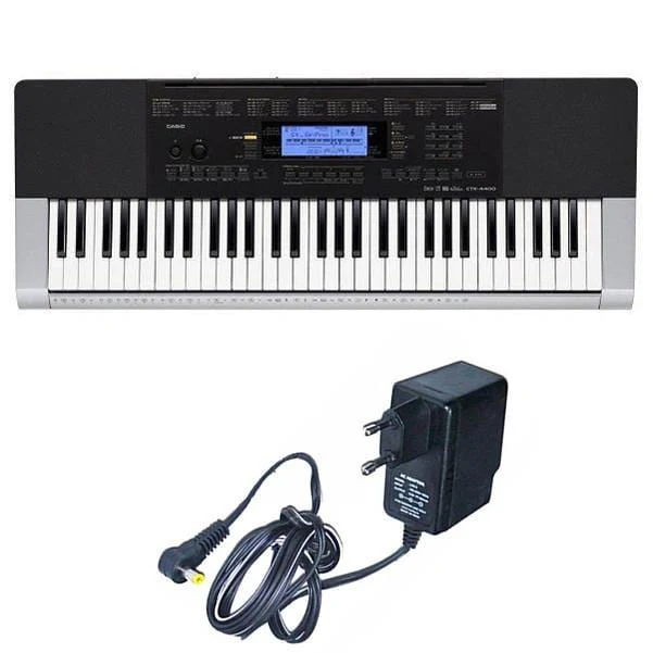 Casio CTK-4400 Portable Keyboard With Adapter