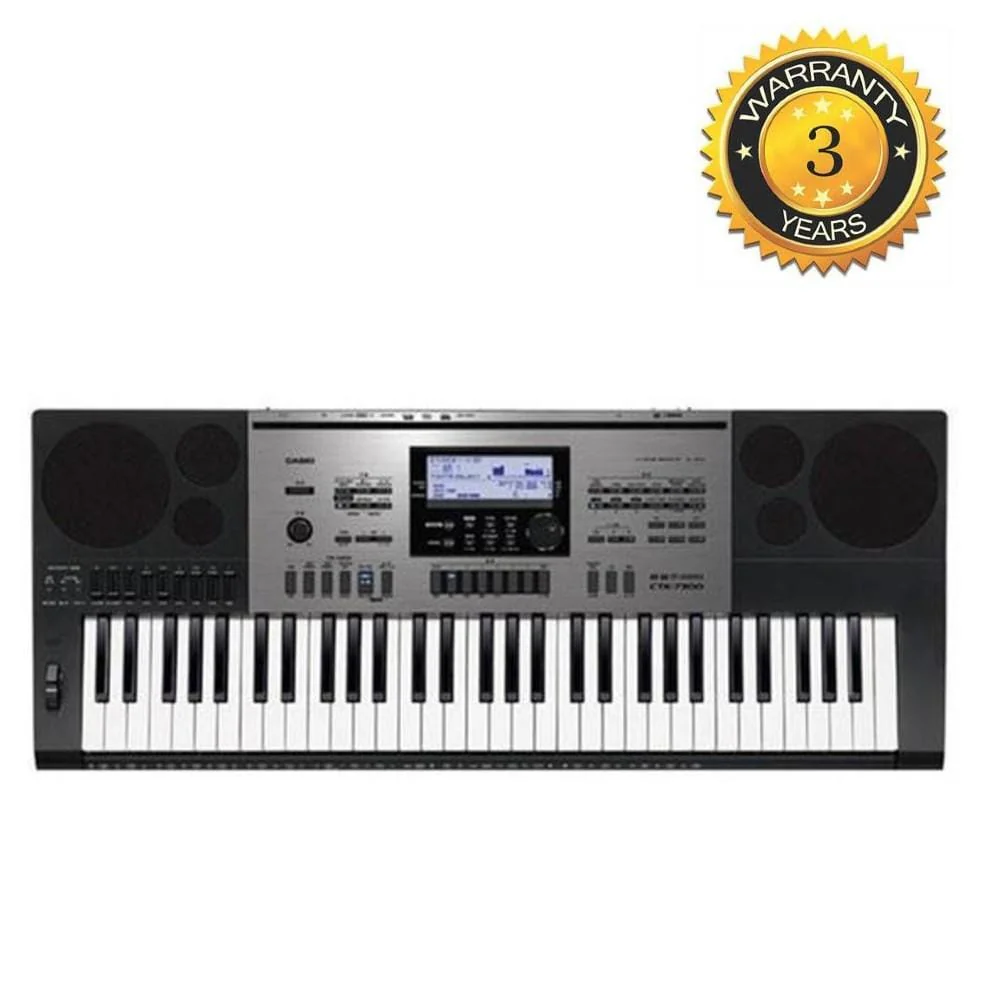 Casio CTK-7300IN Localized MIDI Keyboard with Stand, Polishing Cloth and Power Adapter - Image 2