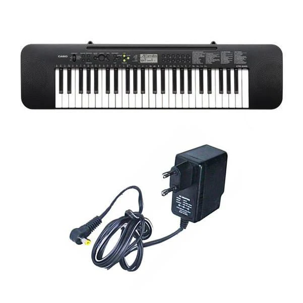 Casio CTK245 Portable Keyboard with Power Adapter, Gigbag, Polishing Cloth & Ebook - Image 2
