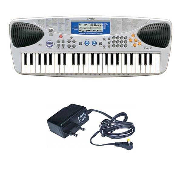 Casio MA150 49-Keys Digital Portable Keyboard With Power Adapter