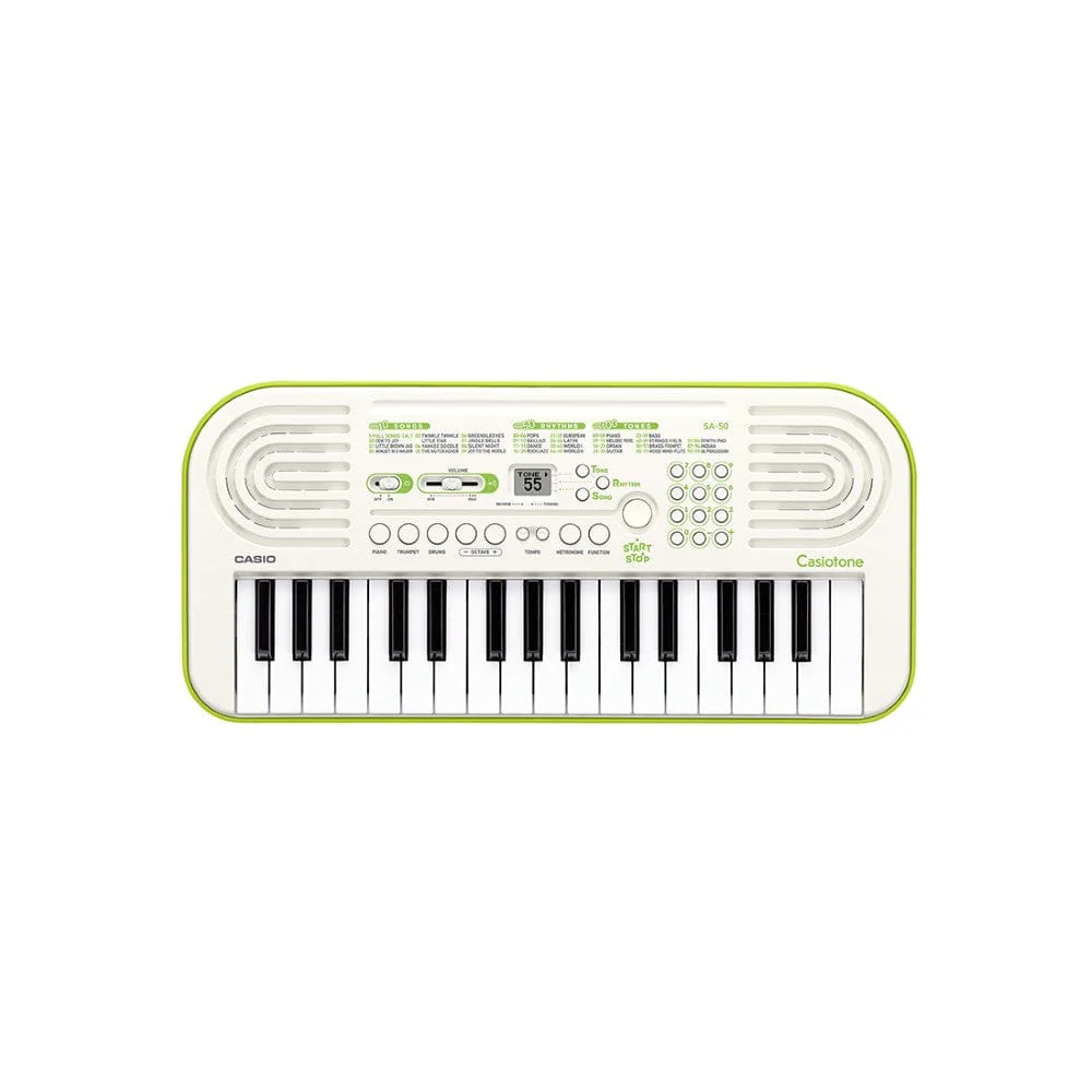 Casio SA-50 Casiotone 32 Key Kids Mini Portable Keyboard - Image 21