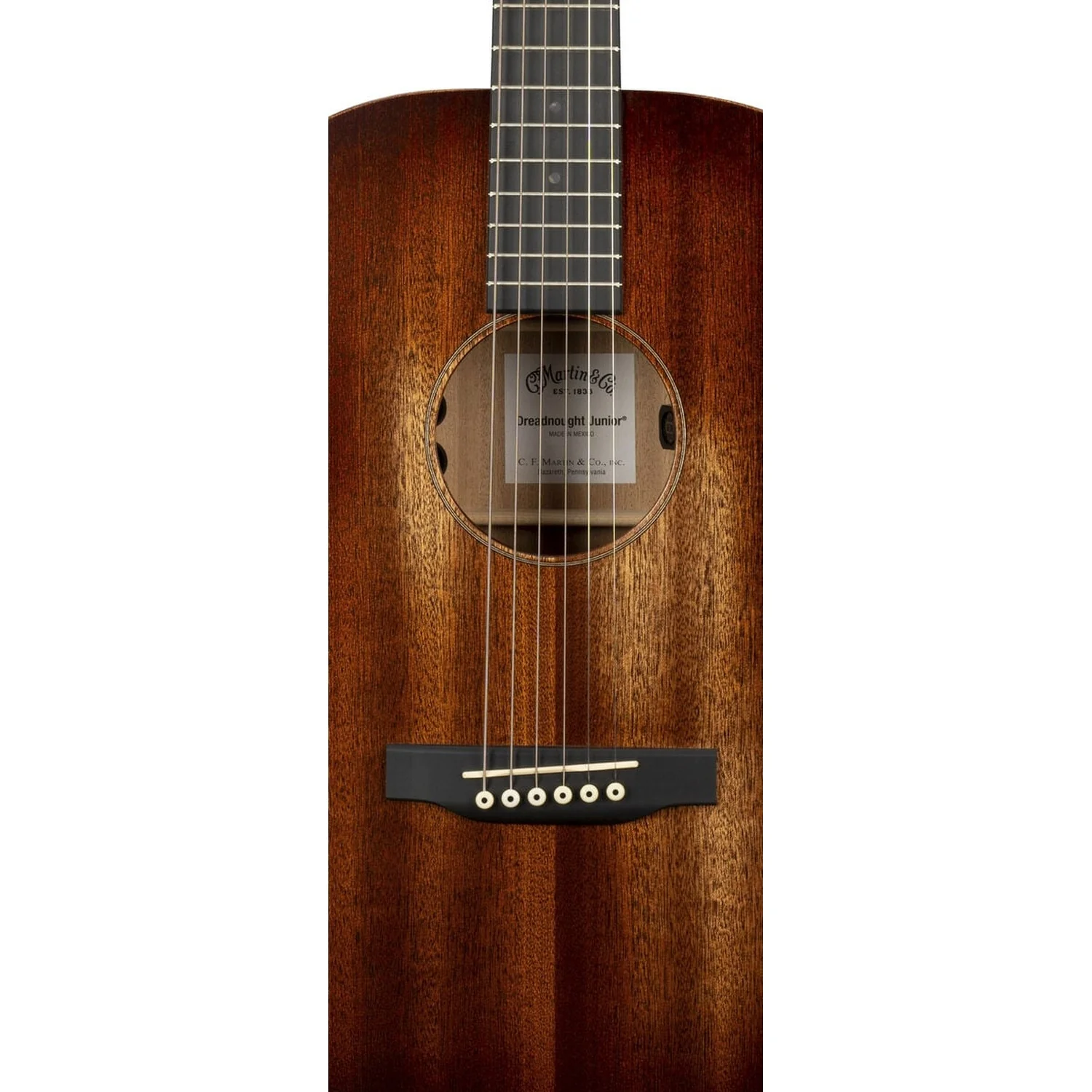 CF Martin D Junior E StreetMaster 6 String Electro Acoustic Guitar - Image 3