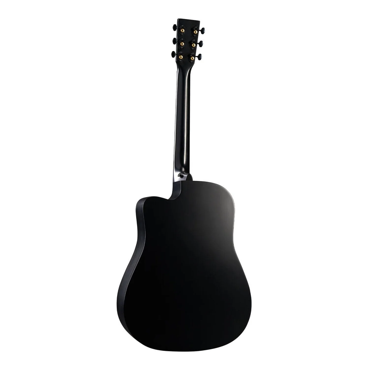 CF Martin DC-10E Modern Black Dreadnought Cutaway 6 String Electro Acoustic Guitar - Image 2