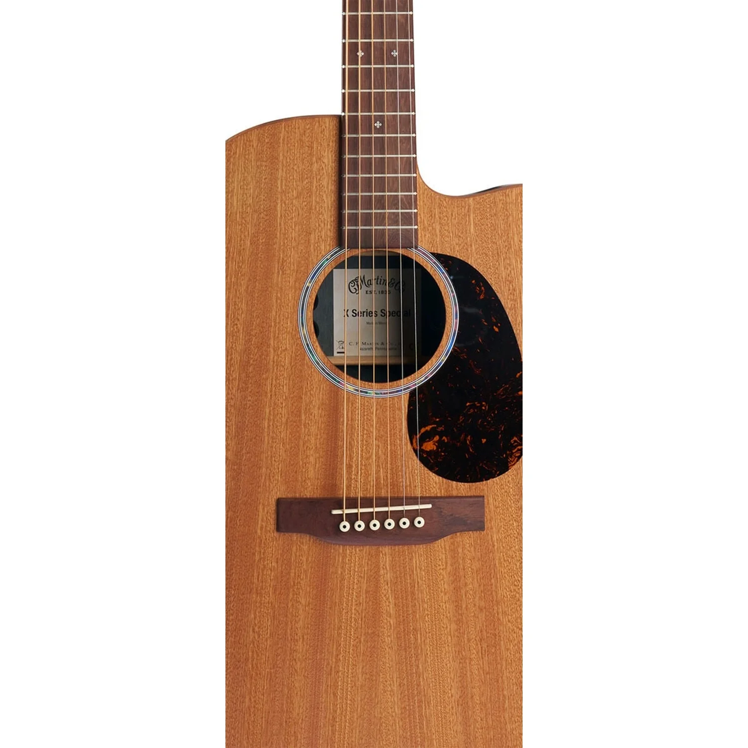 CF Martin OMC-X2E Orchestra Model Cutaway 6 String Electro Acoustic Guitar - Image 3