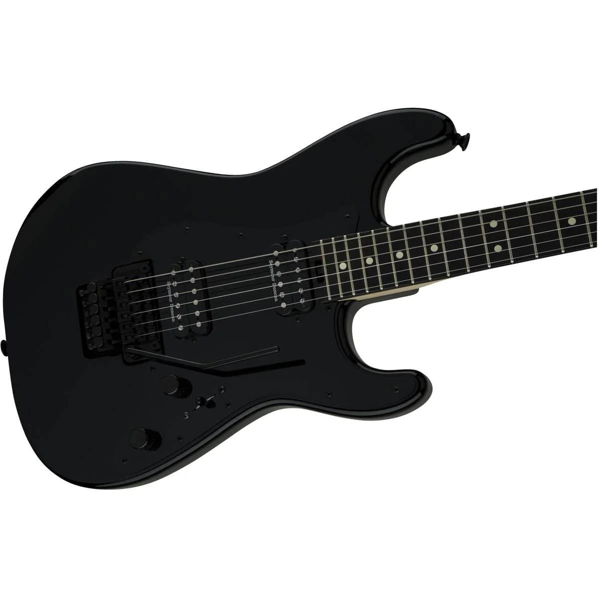 Charvel Pro-Mod So-Cal Style 1 HH FR Ebony 6 String Electric Guitar - Gloss Black - Image 7