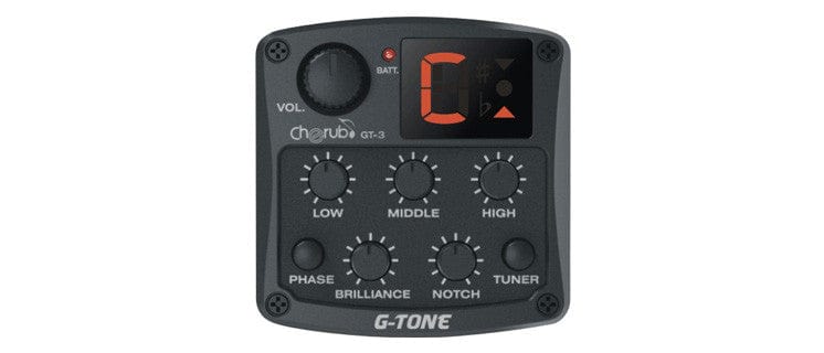 Cherub GT-3 4-Band EQ Guitar Pickup and Preamp