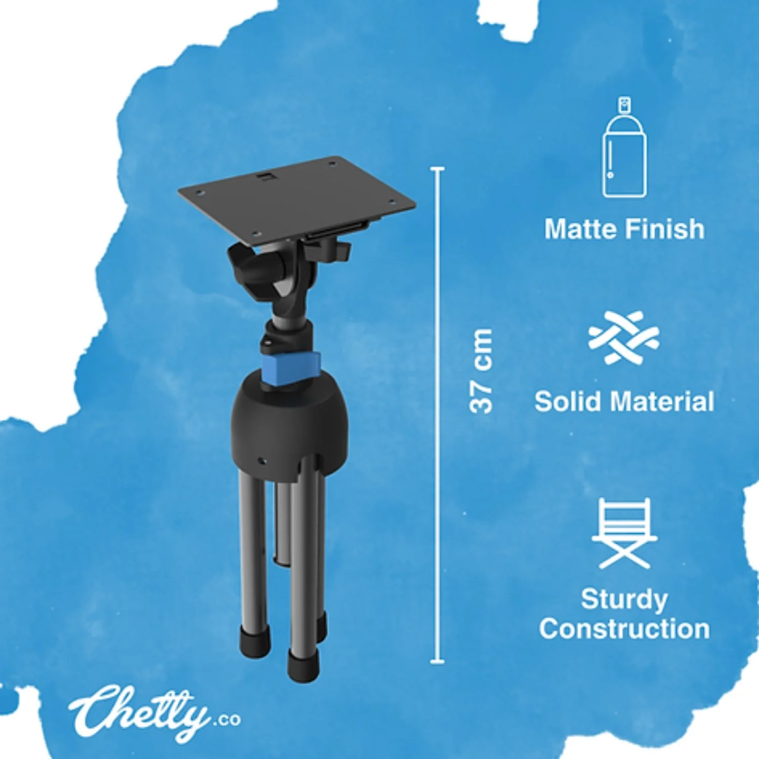 Chetty PS1 Collapsible Octapad Stand with Detachable Plate - Image 3