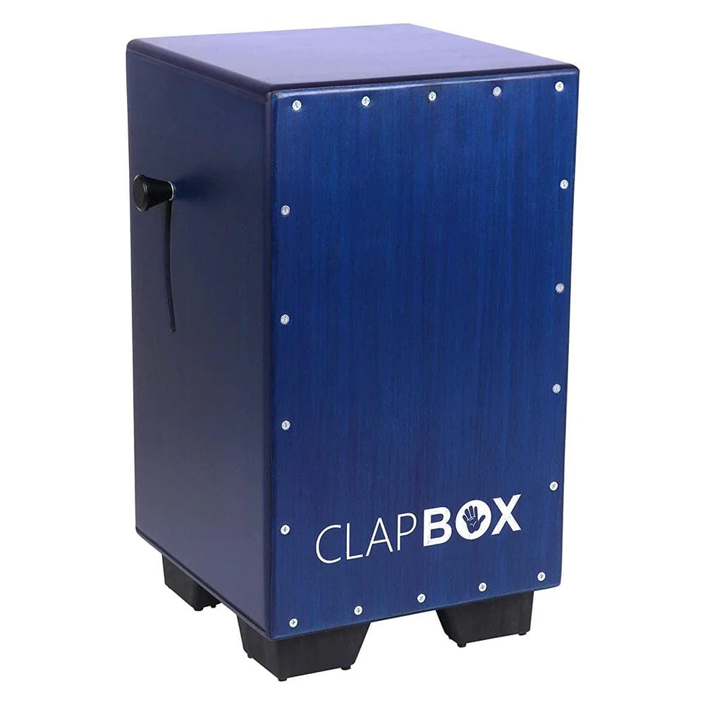 Clapbox CB40 Birch Wood Adjustable Snare Cajon - Blue