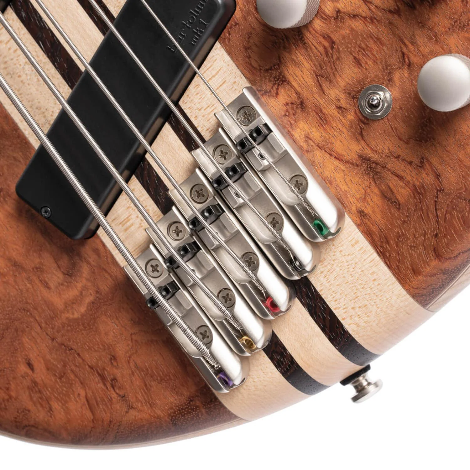 Cort A5 Beyond 5 String Bass Guitar with Case - Image 3