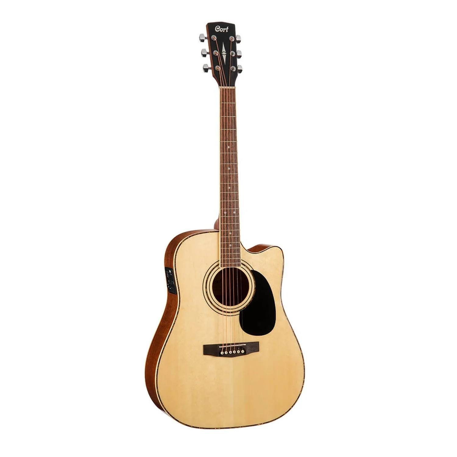 Cort AD880CE Cutaway Electro Acoustic Guitar - Image 9