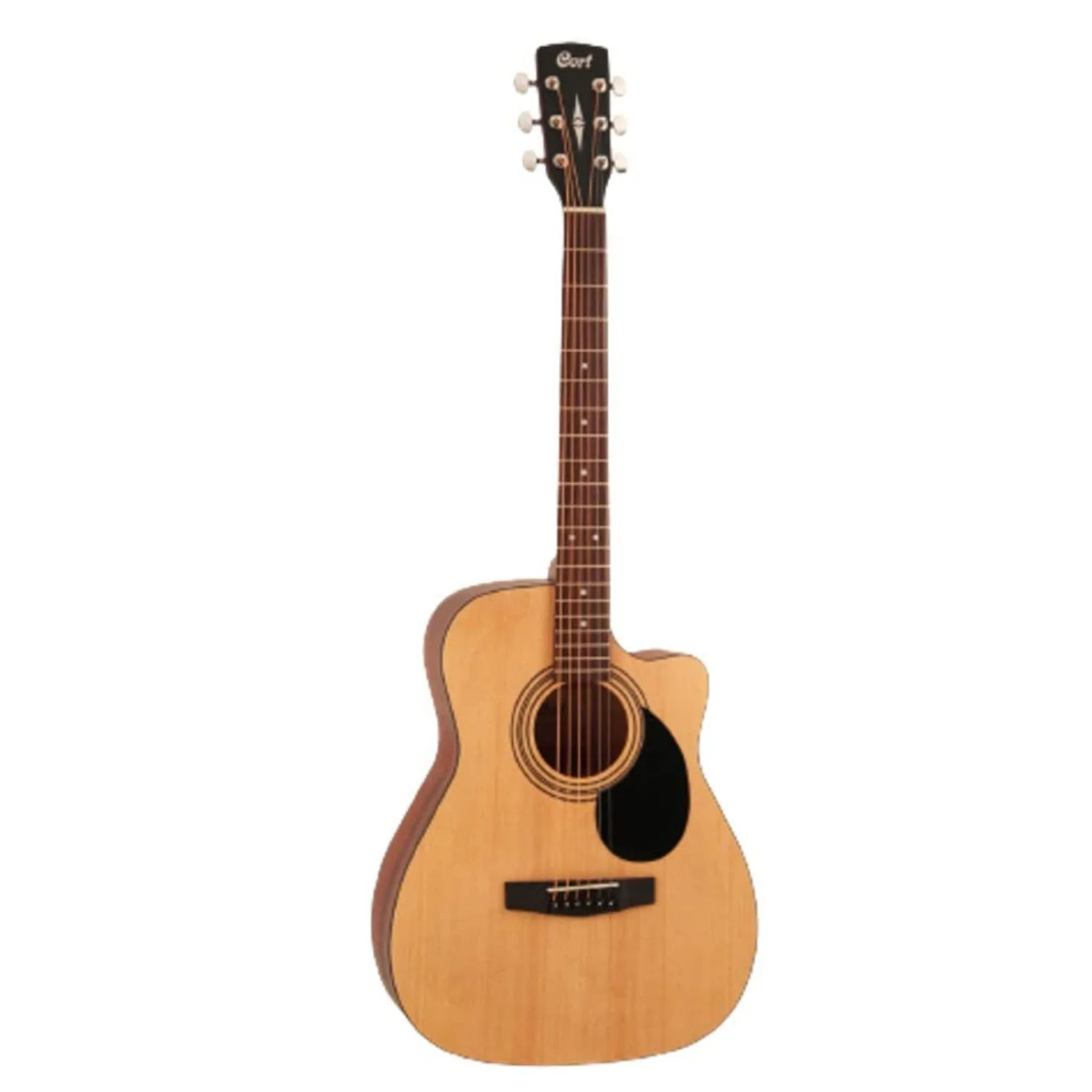 Cort AF500C Standard Series Cutaway 6 String Acoustic Guitar - Open Box