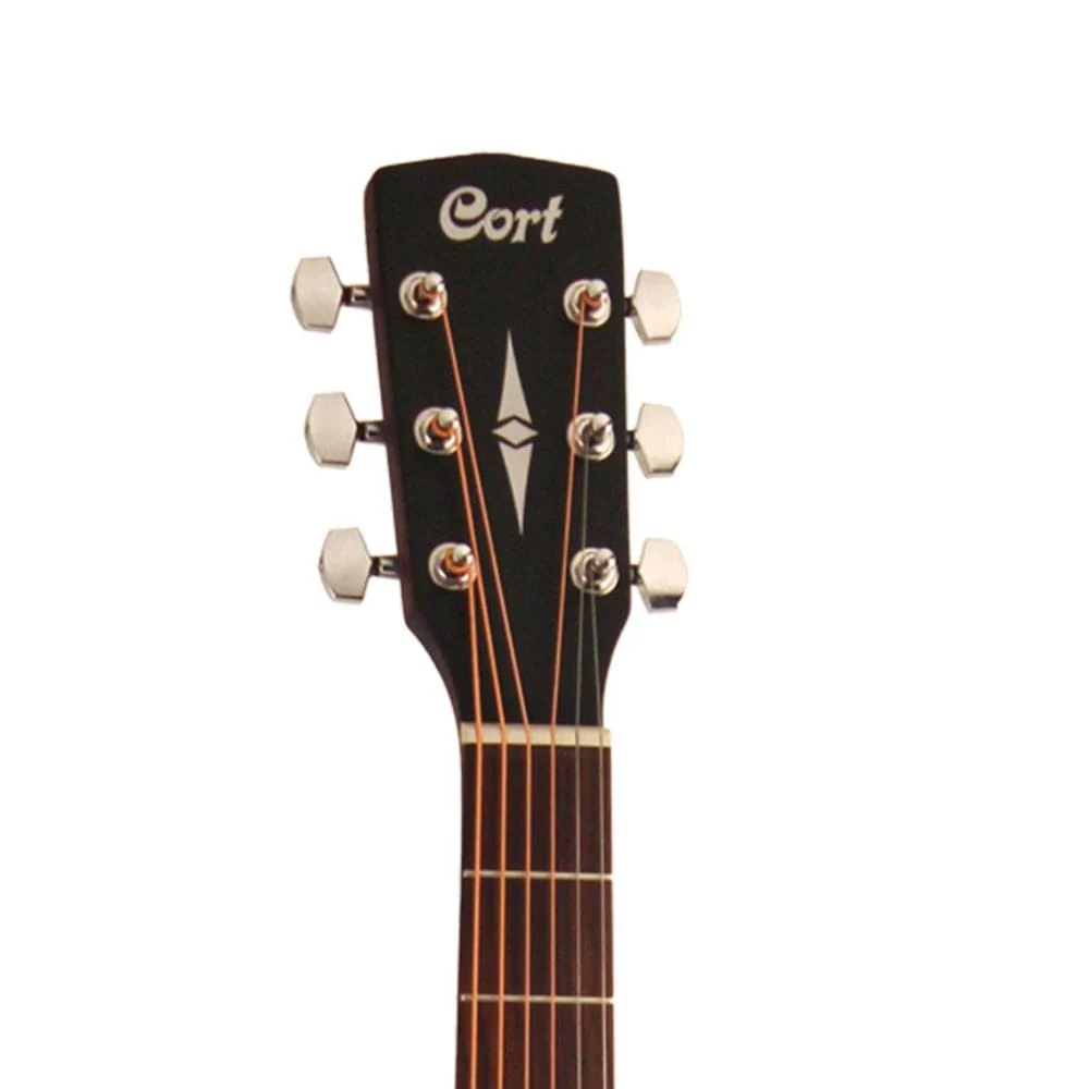Cort AF500C Standard Series Cutaway 6 String Acoustic Guitar - Image 17