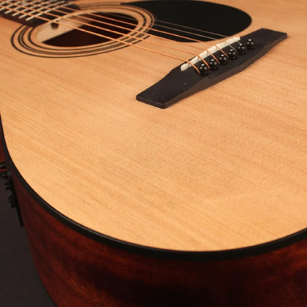 Cort AF500CE Standard Series Open Pore Electro Acoustic Guitar with Gigbag, Strap, Picks, Polishing Cloth & Ebook - Image 6