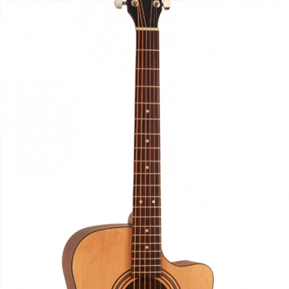 Cort AF500CE Standard Series Open Pore Electro Acoustic Guitar with Gigbag, Strap, Picks, Polishing Cloth & Ebook - Image 8