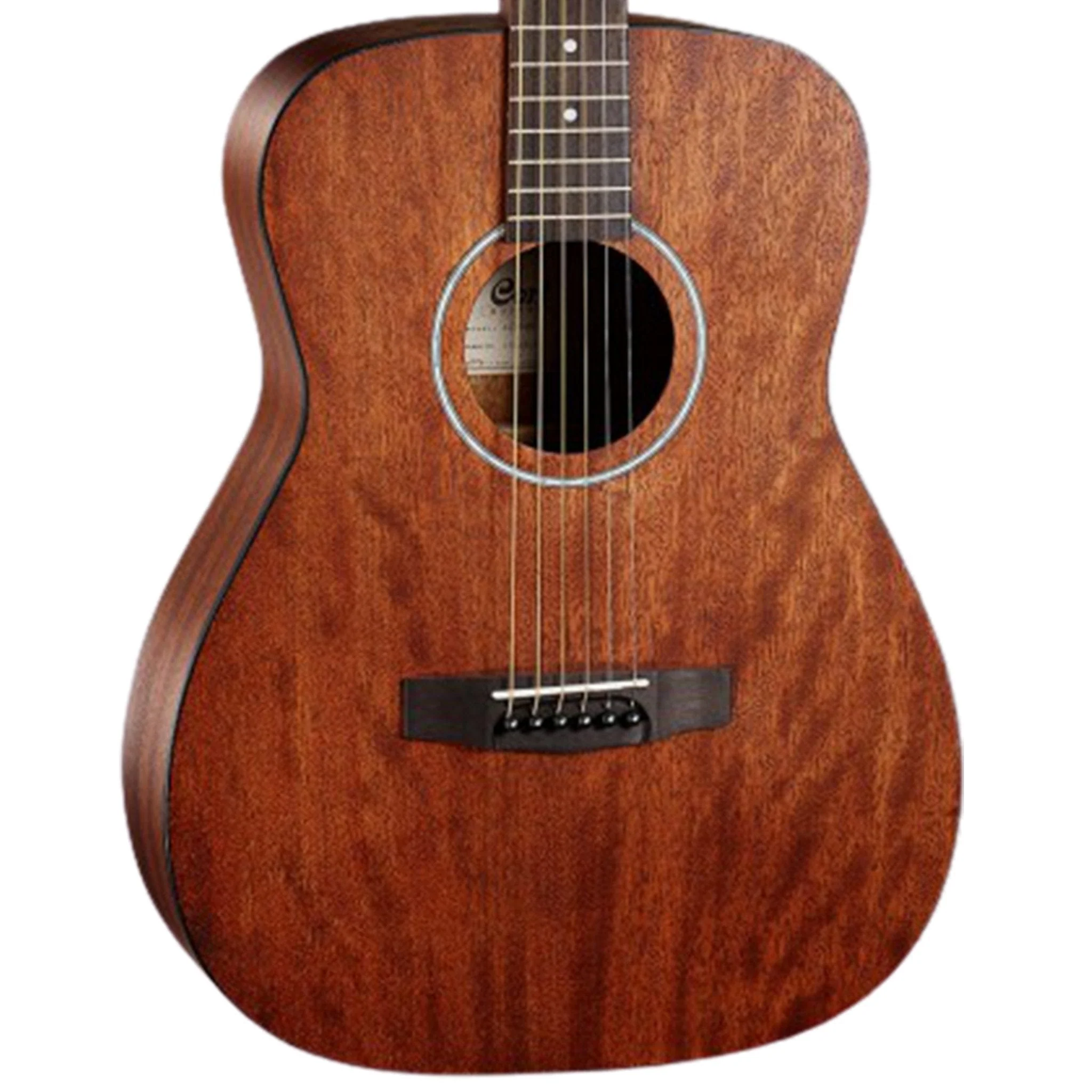 Cort AF510M-OP Concert Body 6 String Acoustic Guitar - Open Pore - Open Box - Image 2