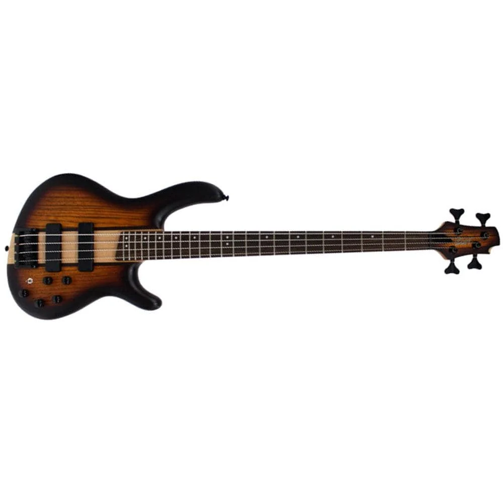 Cort C4 Plus ZBMH 4-String Bass Guitar - Transparent Black Burst
