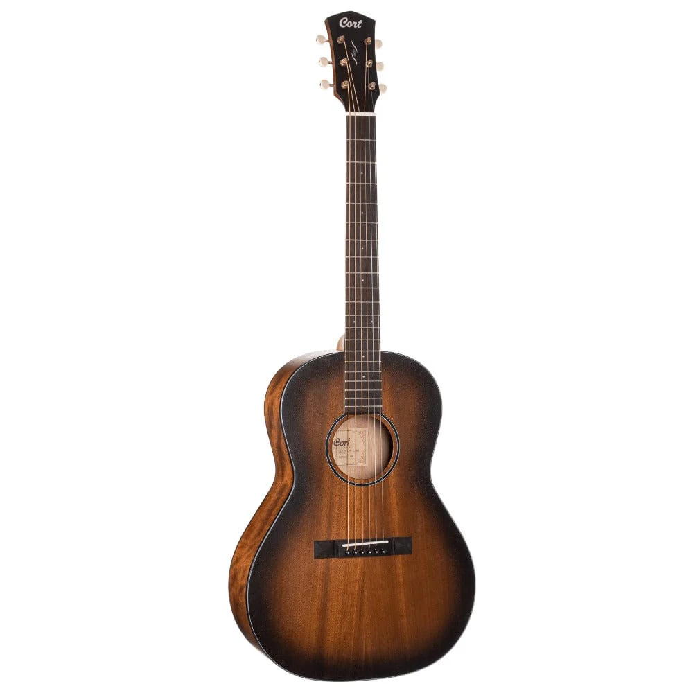 Cort CORE PE AMH Parlor 6 String Electro Acoustic Guitar