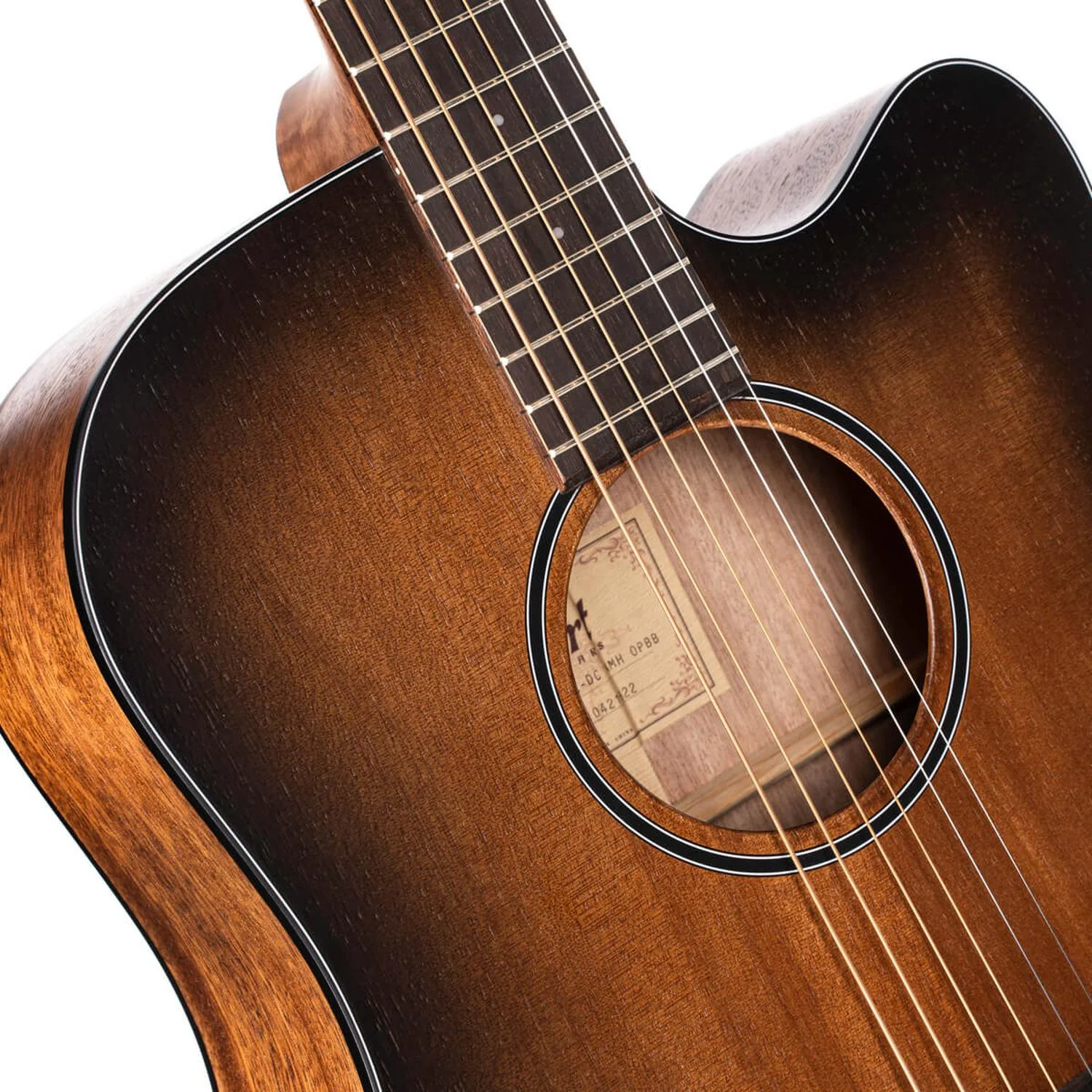 Cort Core Series Core DC All Mahogany Electro Acoustic Guitar With Bag - Image 6
