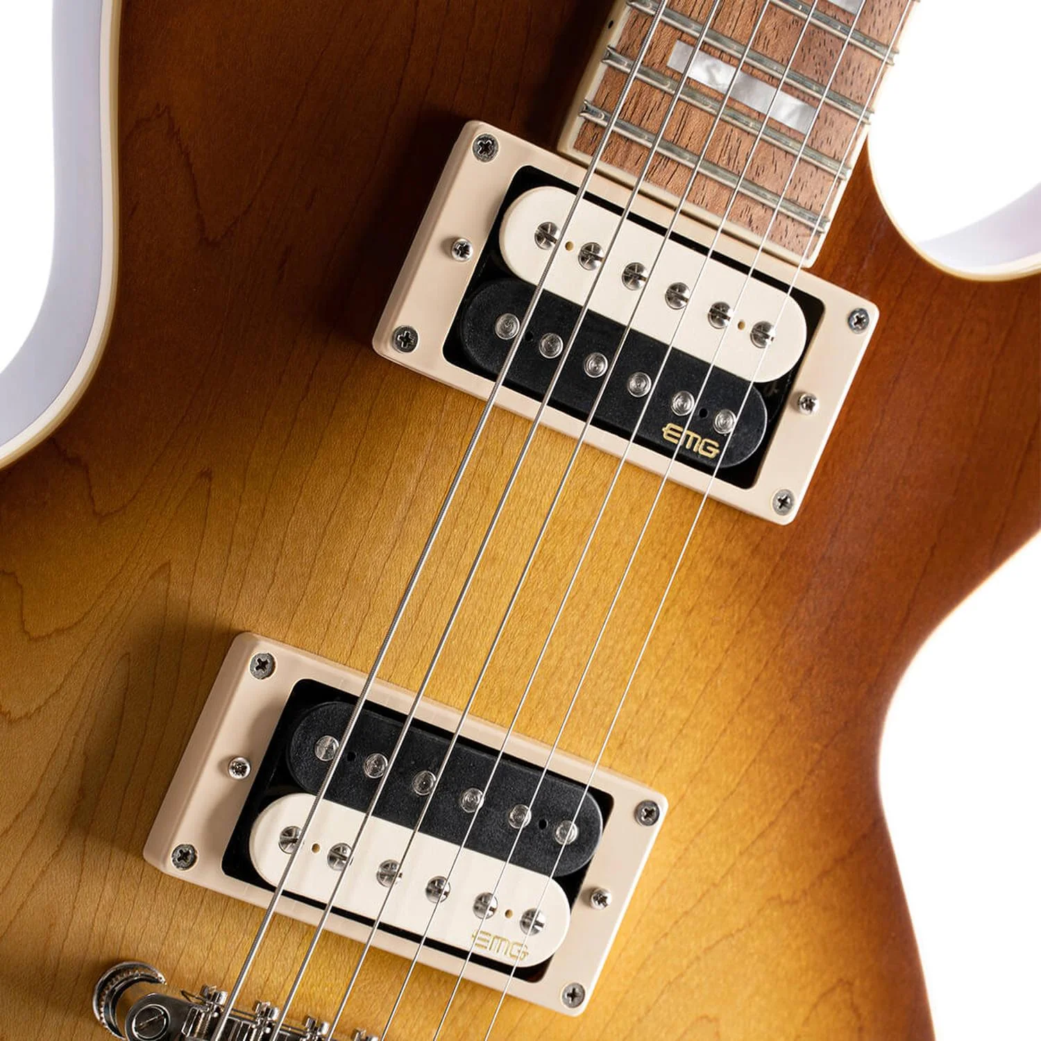Cort CR300-ATB 6-String Electric Guitar - Aged Vintage Burst - Image 6