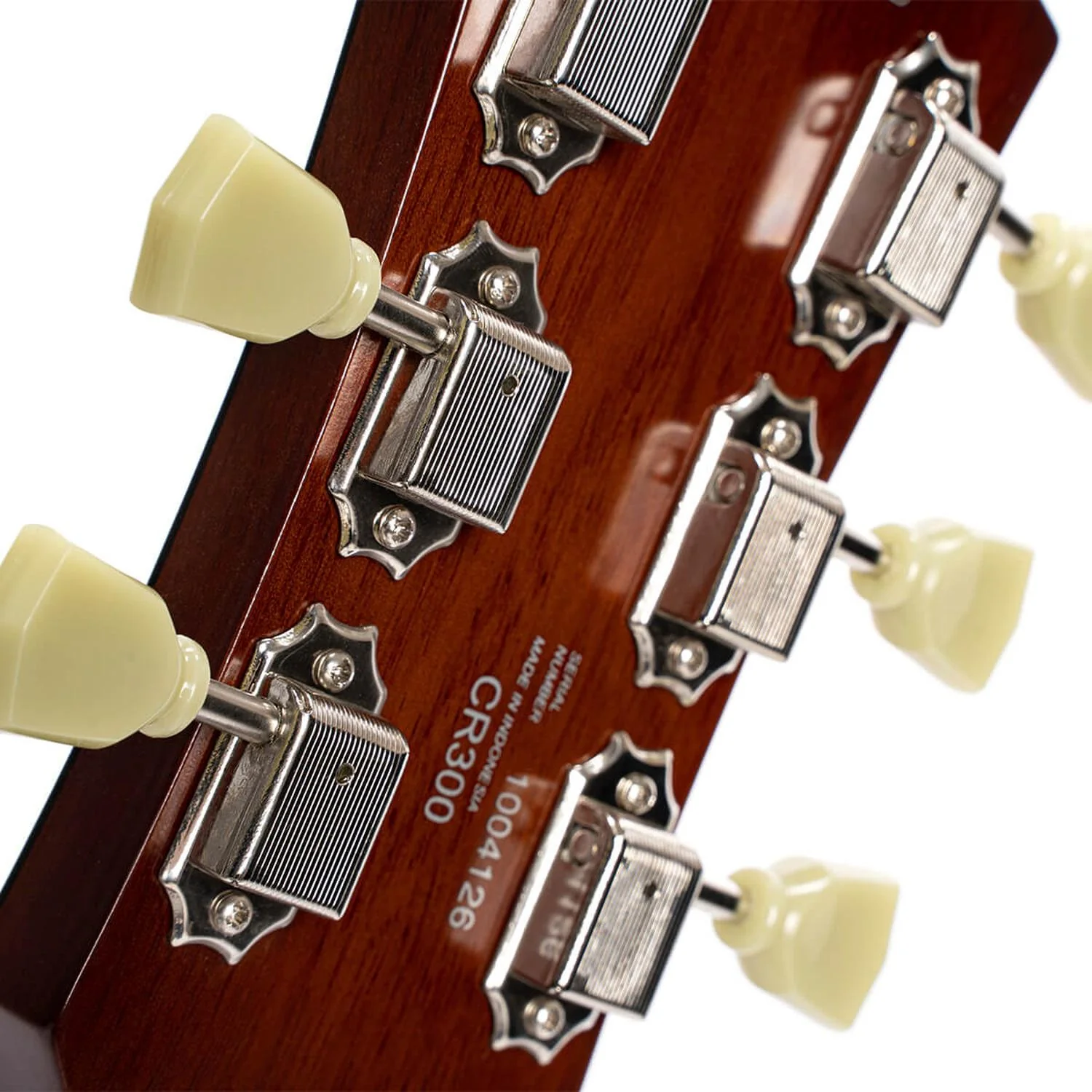 Cort CR300-ATB 6-String Electric Guitar - Aged Vintage Burst - Image 8