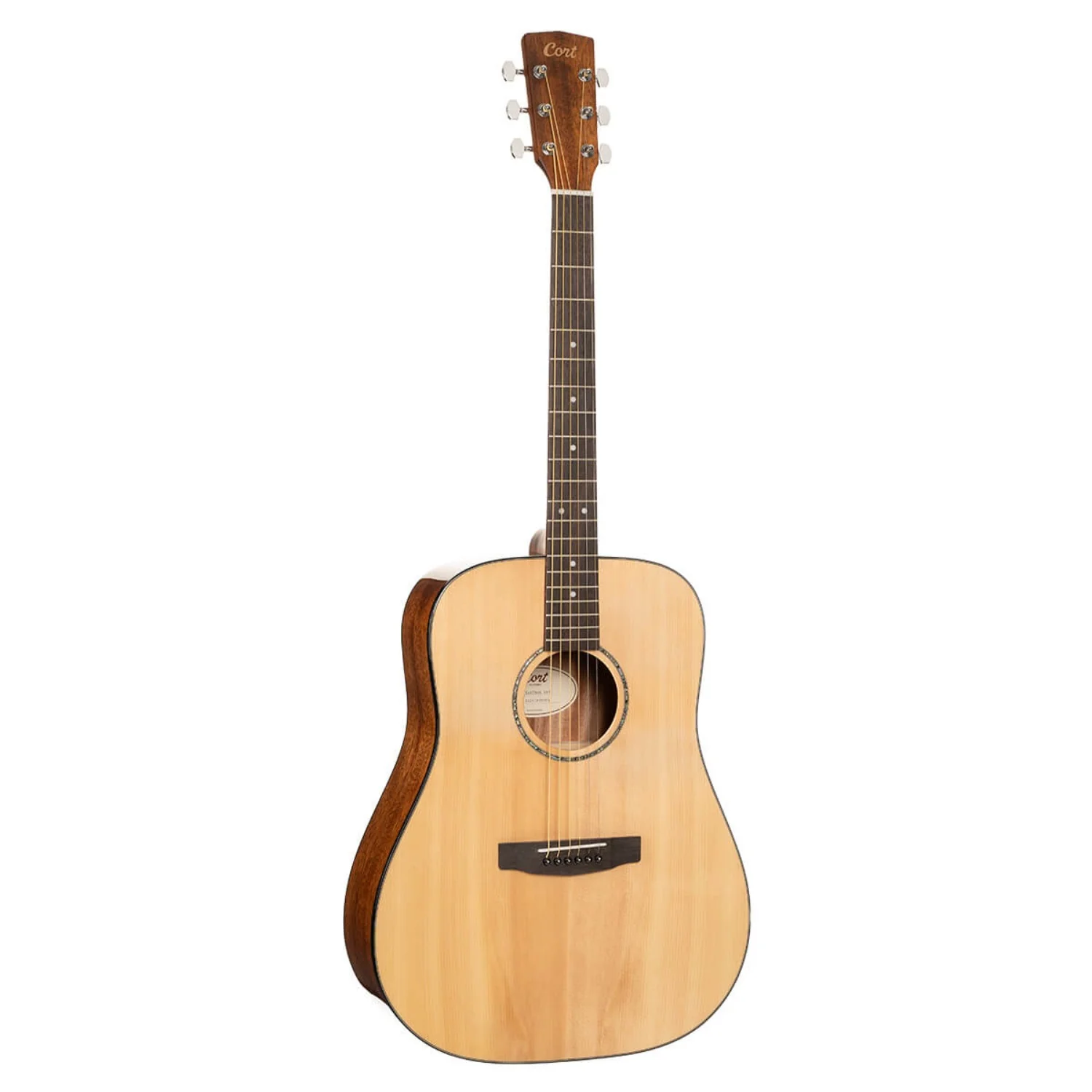 Cort EARTH60 6 String Acoustic Guitar - Image 11