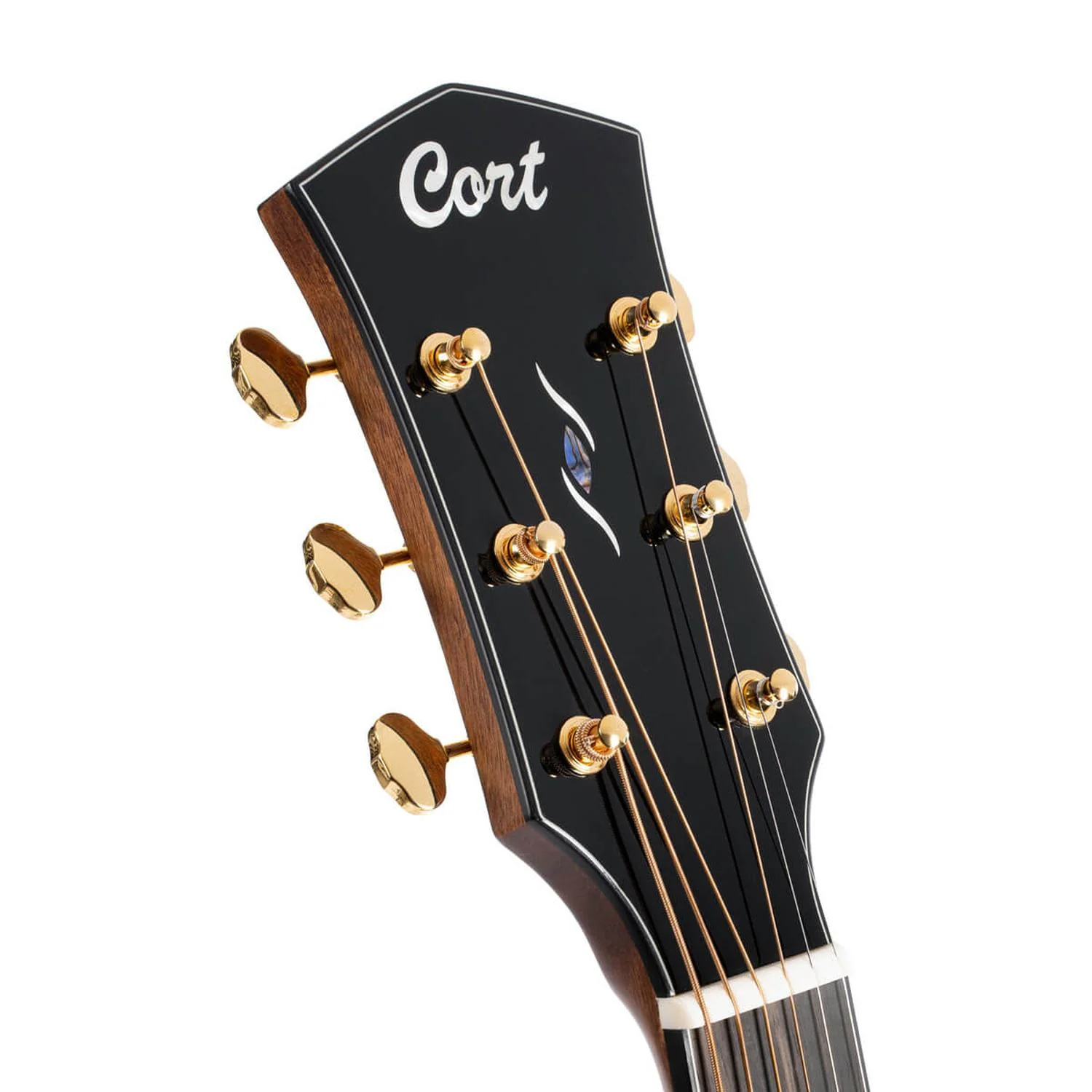 Cort GOLD-A6 Electro Acoustic Guitar with Case - Image 6