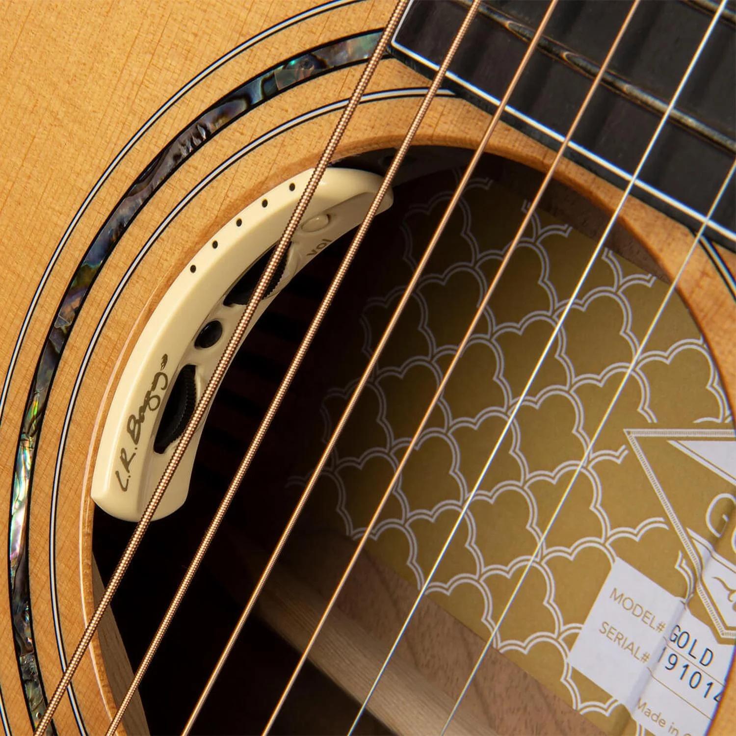Cort Gold Series Edge Electro Acoustic Guitar with Case - Image 4