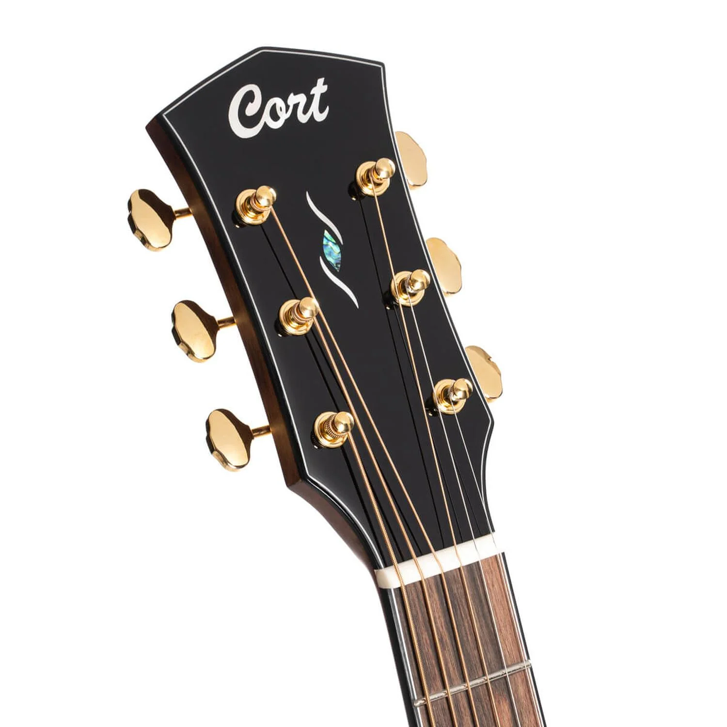 Cort Gold Series Gold OC6 Bocote Electro Acoustic Guitar With Bag - Image 9