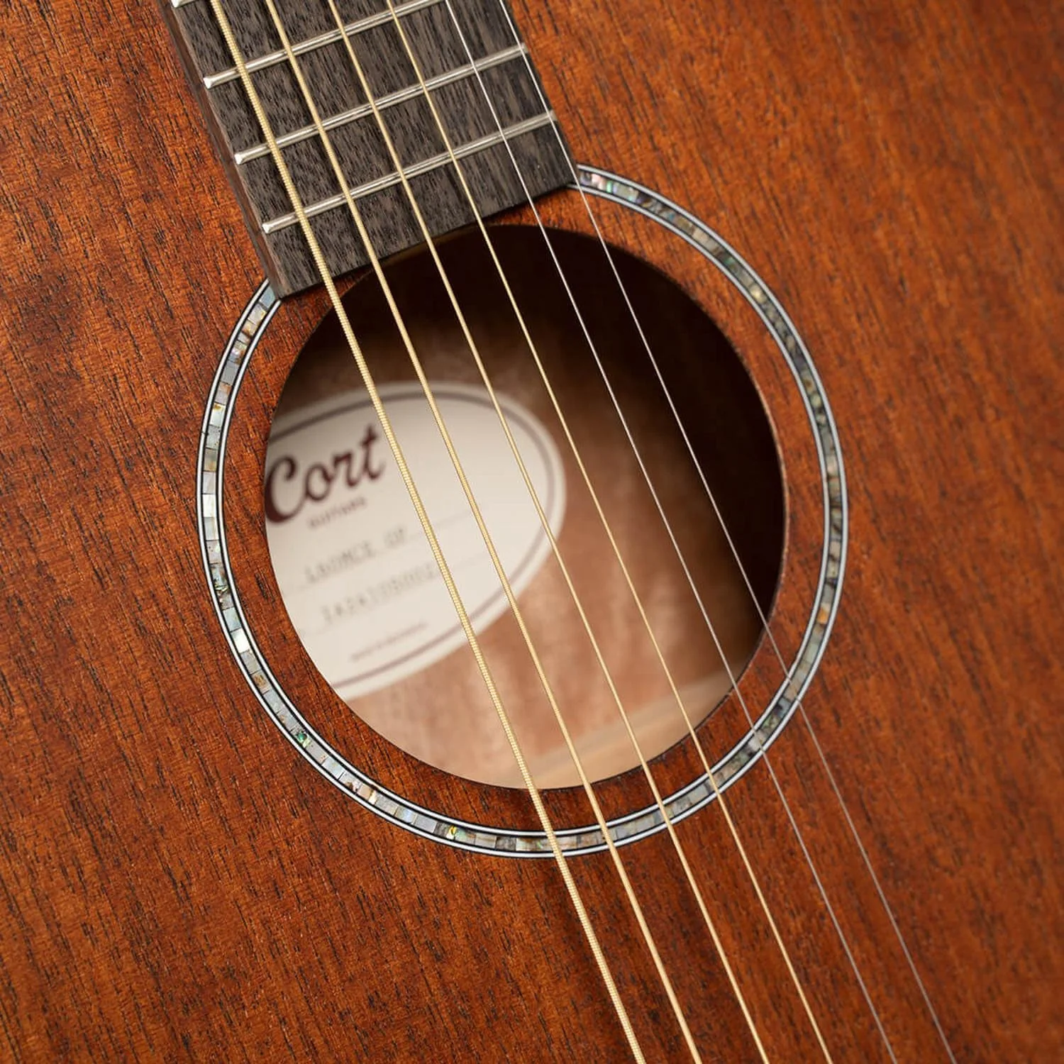 Cort L60MCE Semi 6 String Electro Acoustic Guitar - Image 5