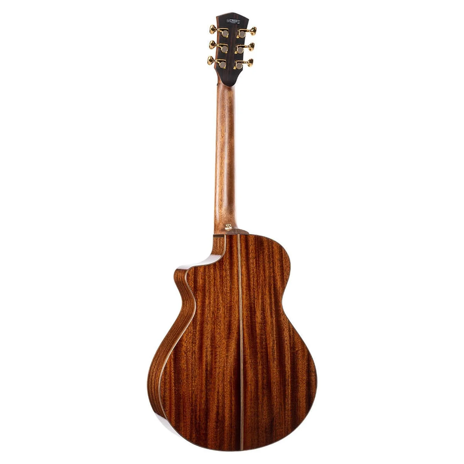 Cort Modern Black 6 String Electro Acoustic Guitar - Trans Black Gloss - Image 10
