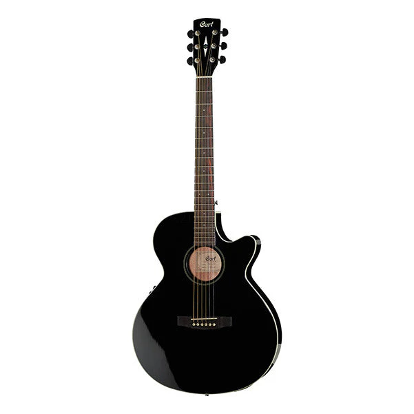 Cort SFX-1 Cutaway Electro Acoustic Guitar - Black High Gloss