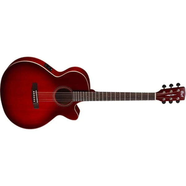 Cort SFX-1F Thinline Electro Acoustic Guitar - Image 5