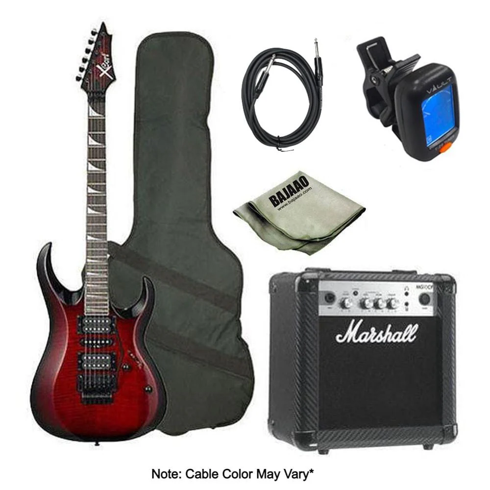Cort X Series X-11 Electric Deluxe Guitar Bundle