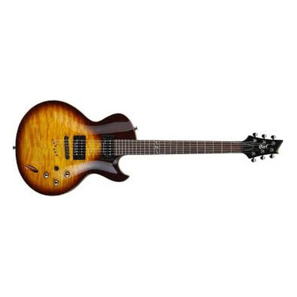 Cort Z-Custom 1 Electric Guitar - Brown Sunburst