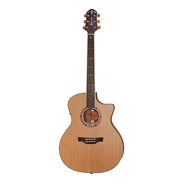 Crafter GAE-15 Cutaway Electro Acoustic Guitar - Natural