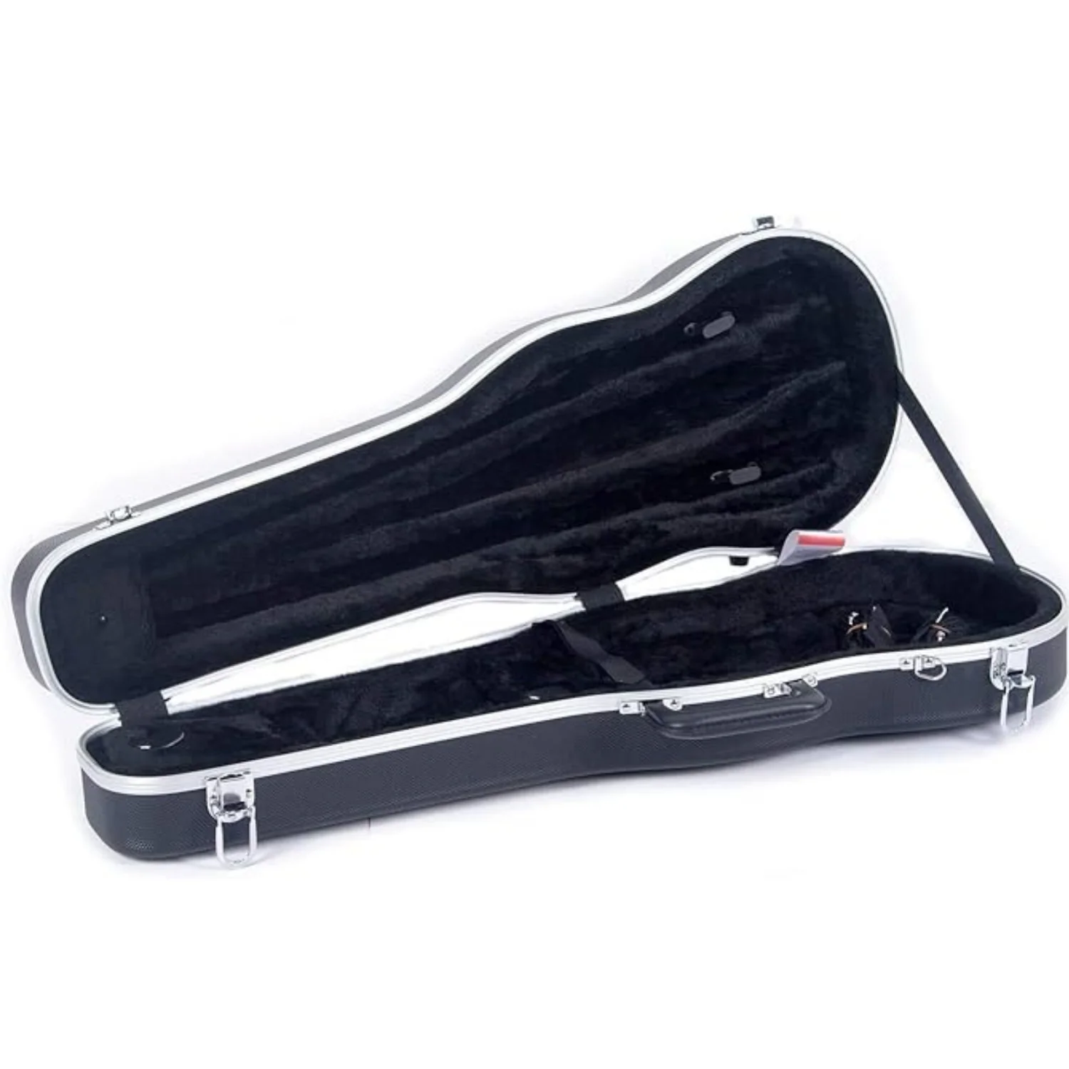 Crossrock CRA860SVFBK  4/4 Violin Case - Black - Image 2