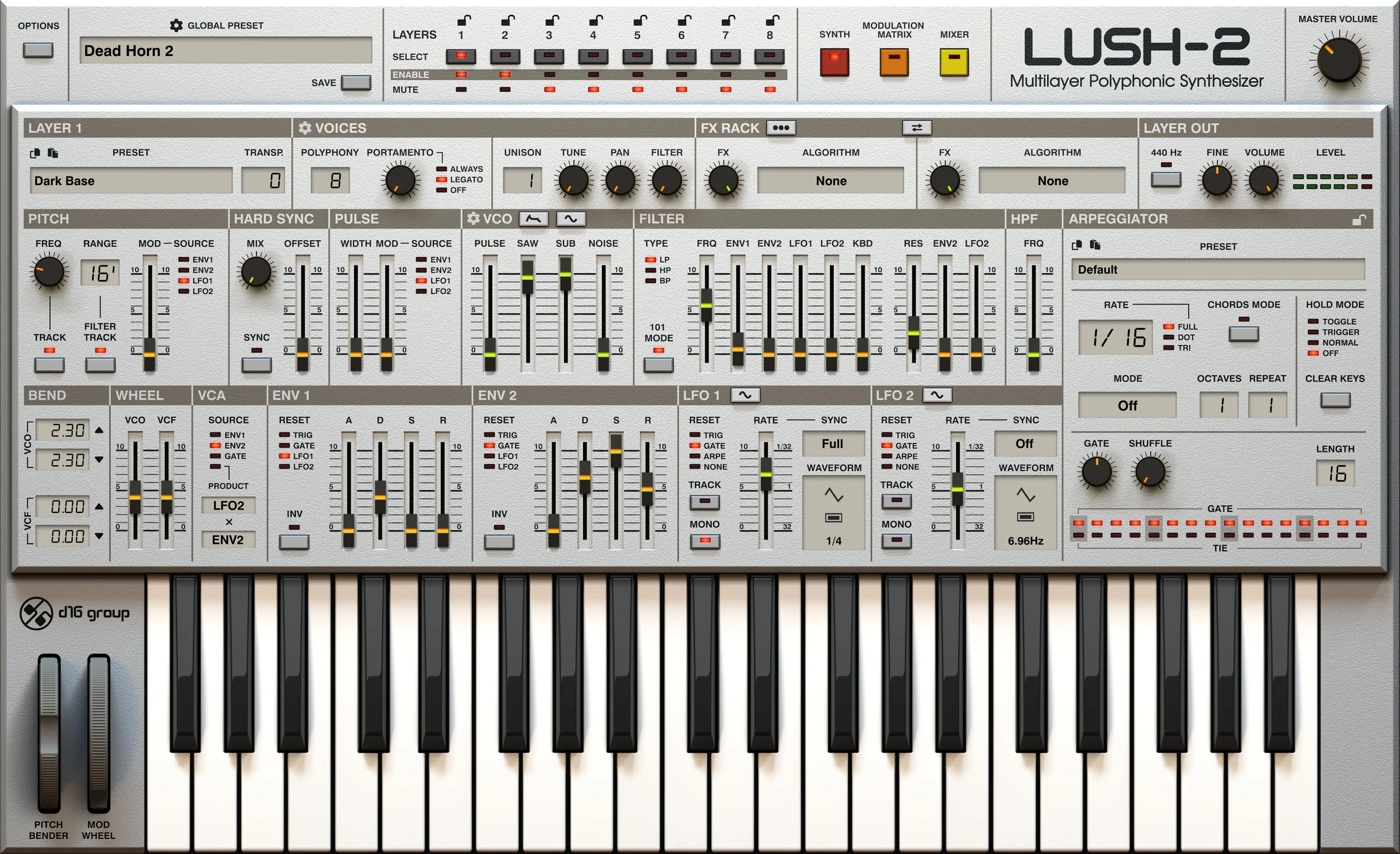 D16 LUSH-2 Reverb – Professional Audio Software & Plugin - Image 2