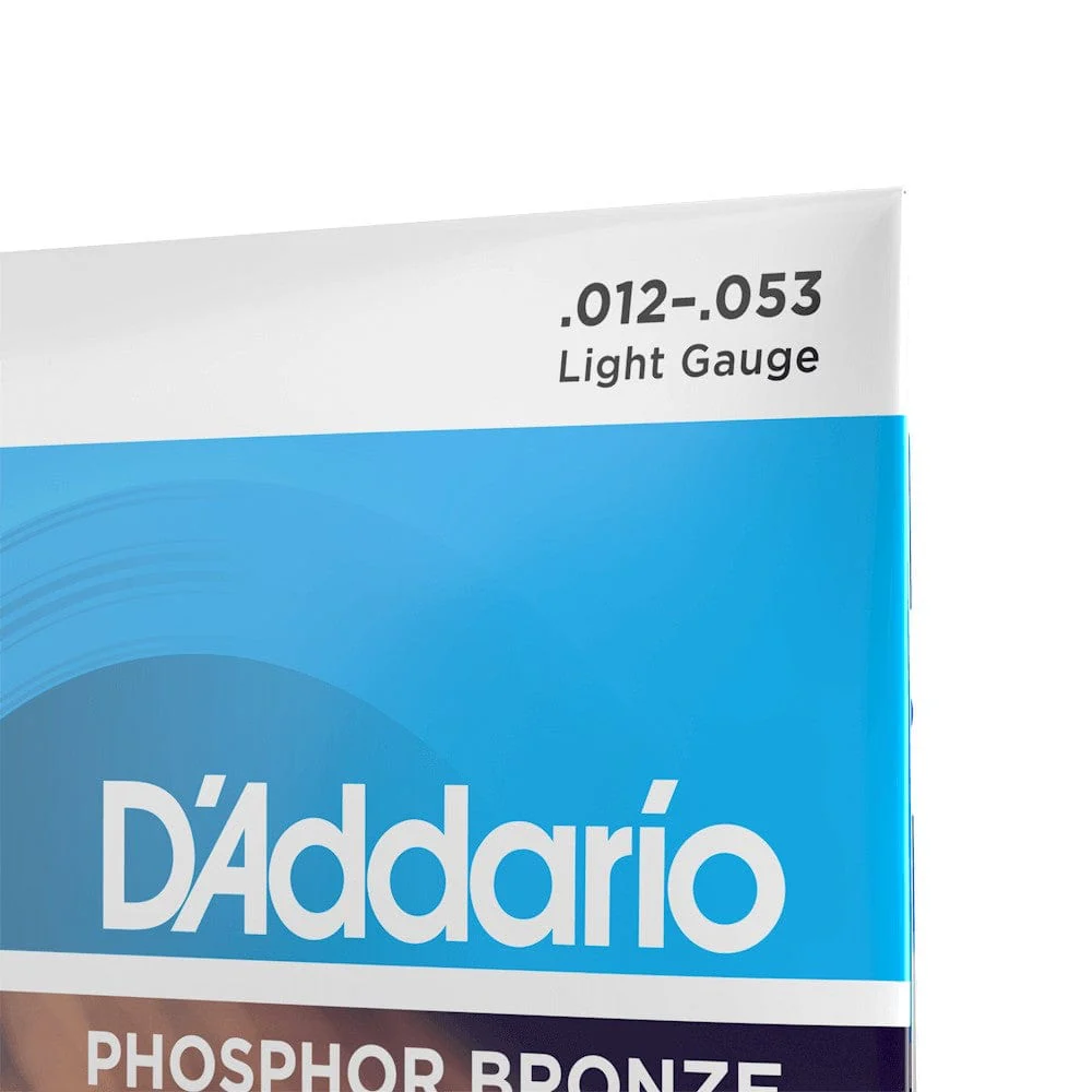 D'Addario EJ16 Phosphor Bronze Light Acoustic Guitar Strings - Image 3