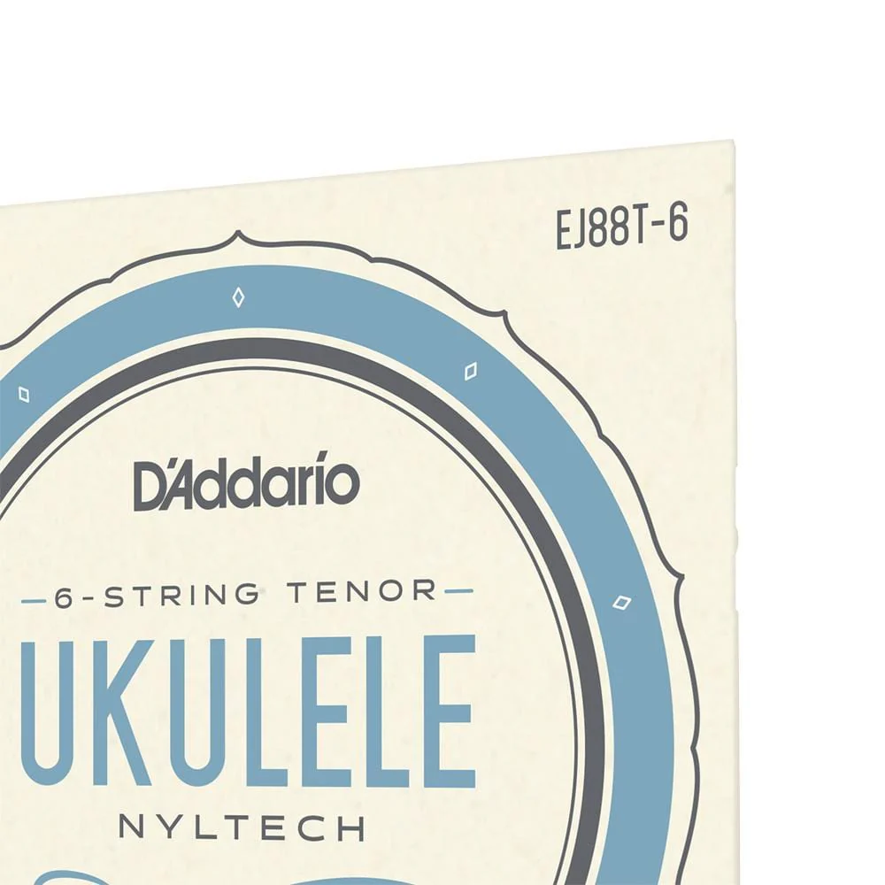 D'Addario EJ88T 6 Tenor 6 String Ukulele String Set - Image 4