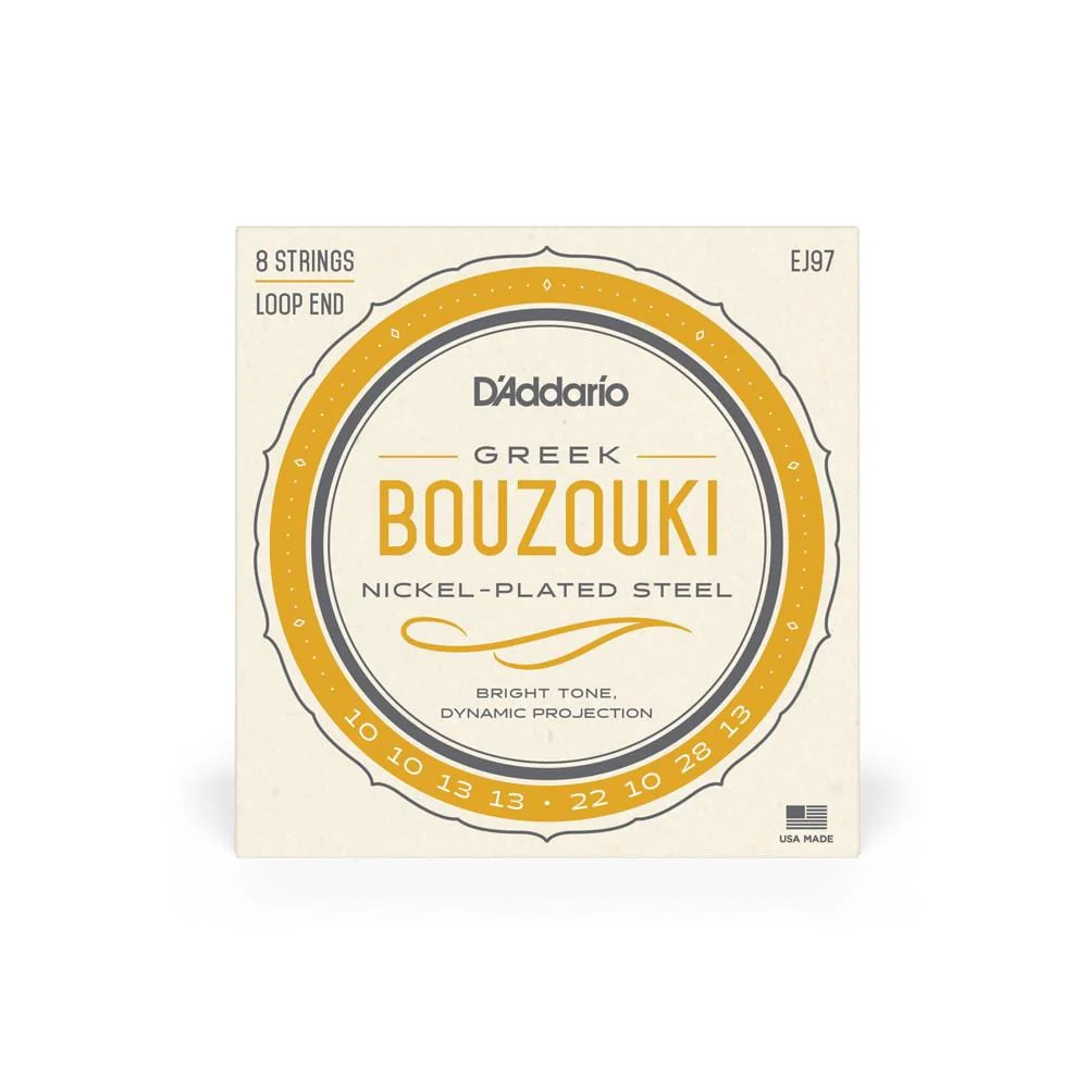 D'Addario EJ97 Greek Bouzouki 4 String Set - Image 2