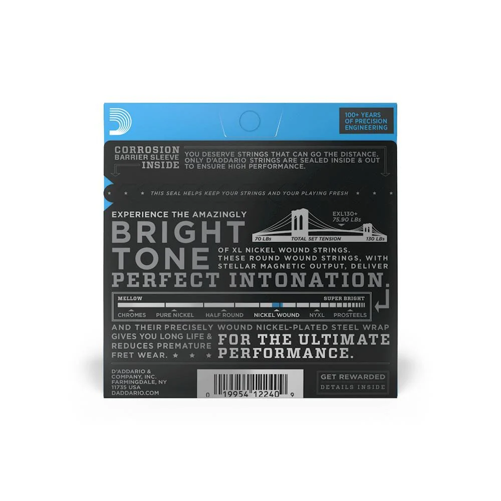 D'Addario EXL130+ XL Extra Super Light Plus String Set - Image 3