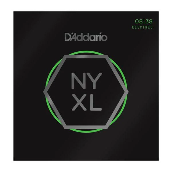 D'Addario NYXL0838 Electric Guitar Strings - Extra Super Light - 08-38