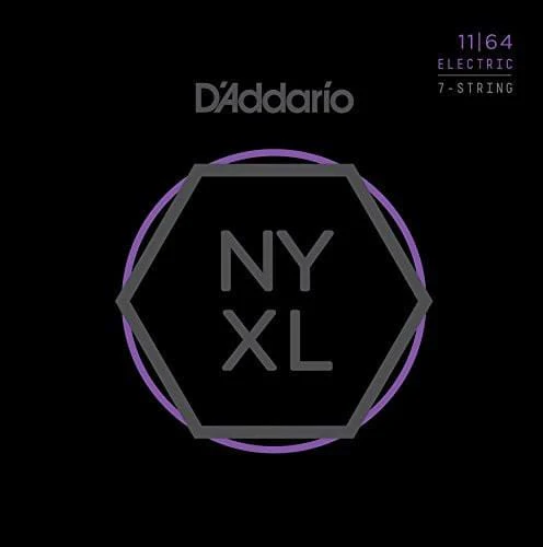 D'Addario NYXL1164 Nickel Wound 7-String Electric Guitar Strings