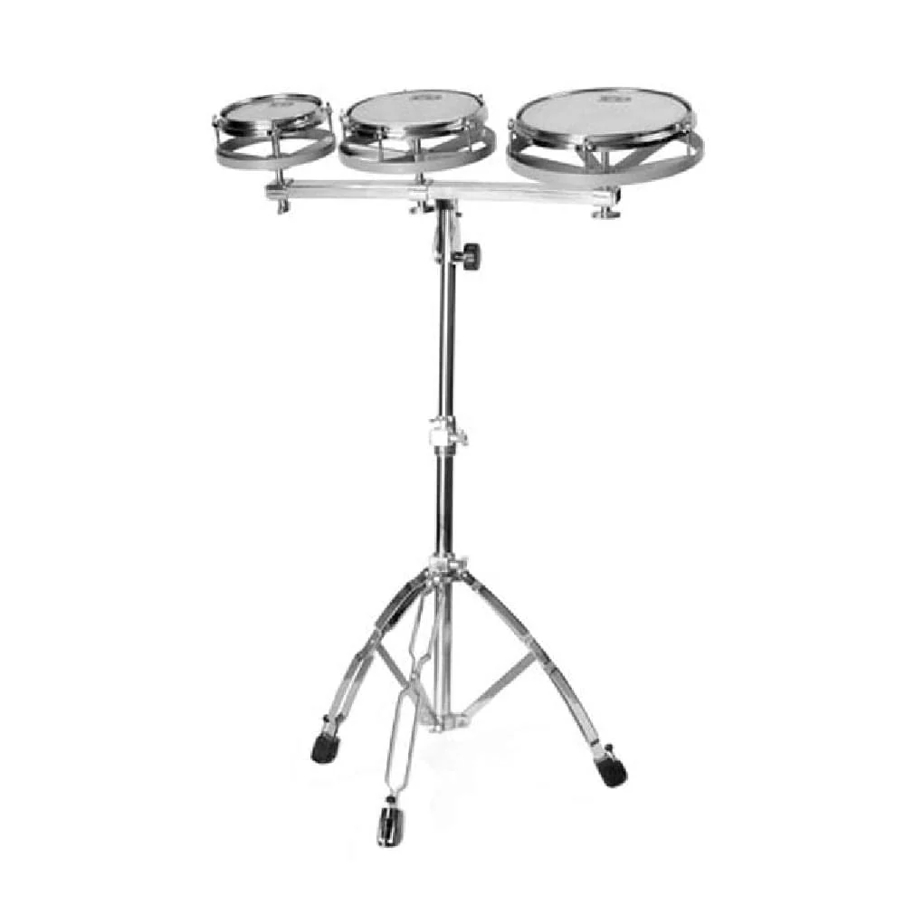 Dadi Roto Drums With Stand PD-01- Silver