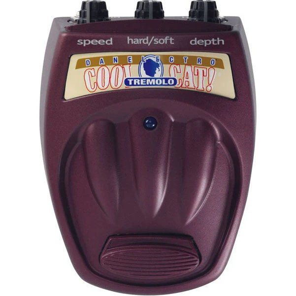 Danelectro Cool Cat Series CT-1 Tremolo Guitar Effects Pedal