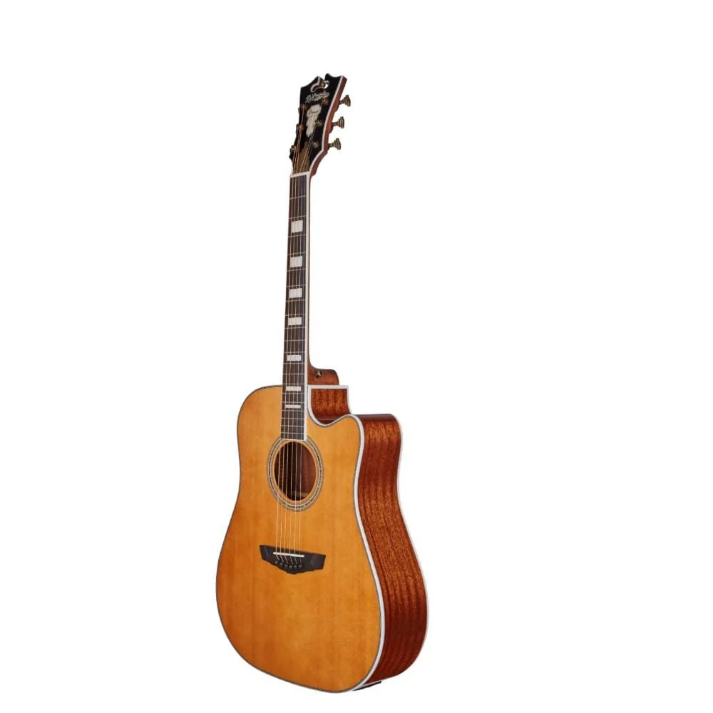 D'Angelico DAPD500ITBAPS Premier Bowery Electro Acoustic Guitar - Image 8