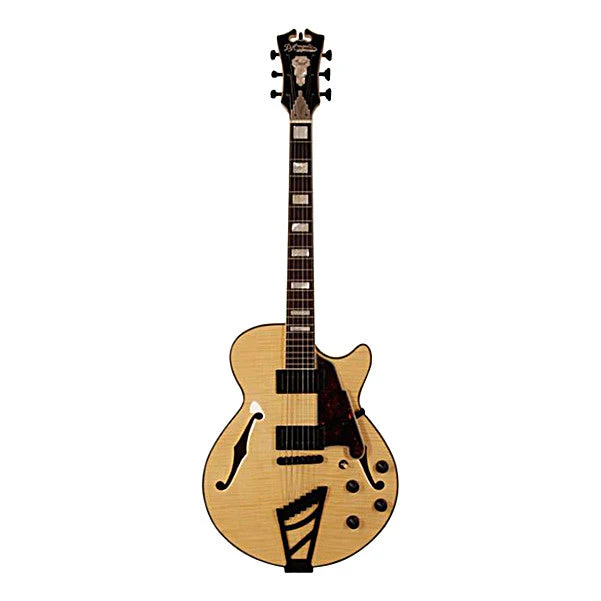 D'Angelico EX-SS NAC Semi Hollow Body Electric Guitar - Natural